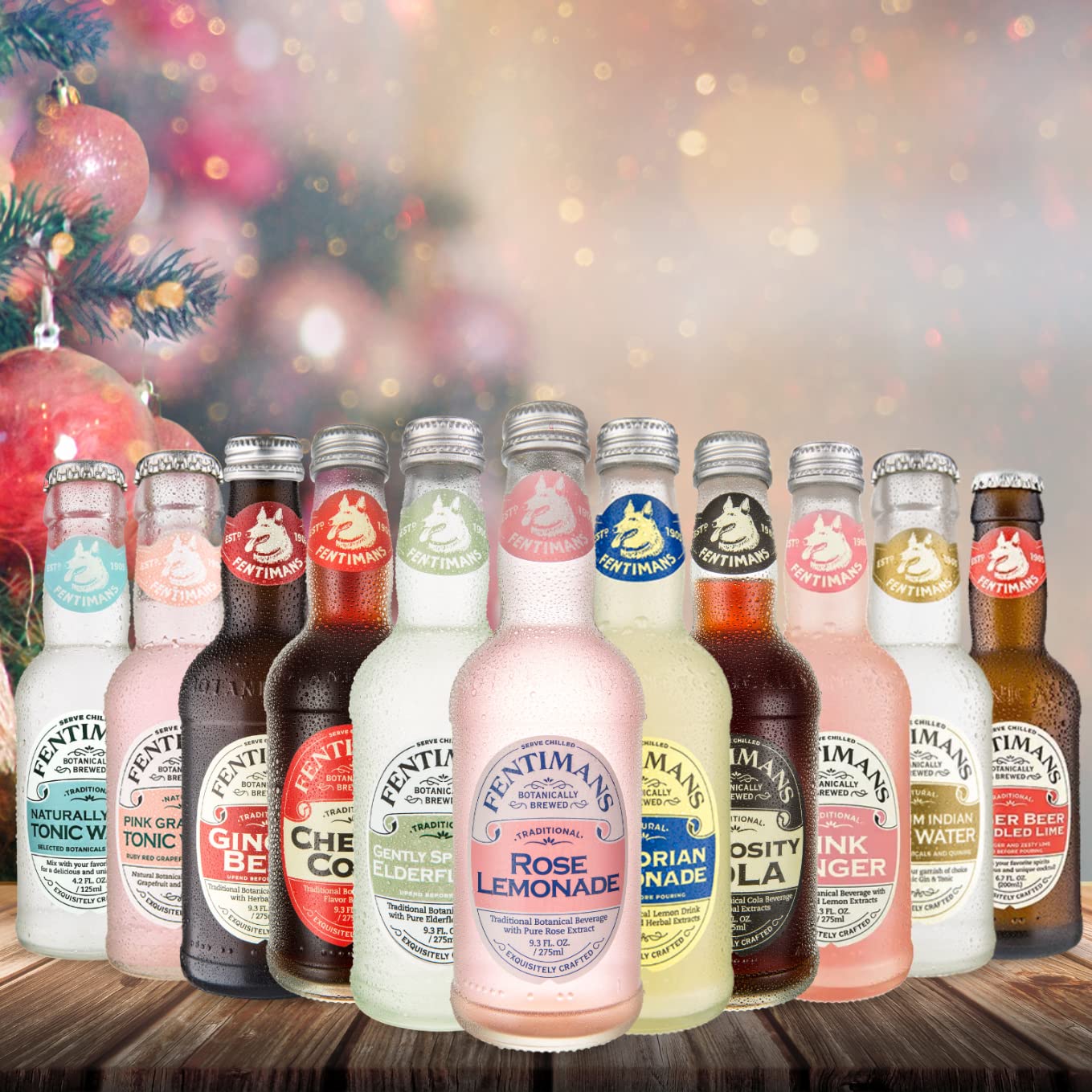 Fentimans Cherry Cola – Refresco de cereza, refresco, refresco artesanal, todos los ingredientes naturales, sin colores ni sabores artificiales, 9.3