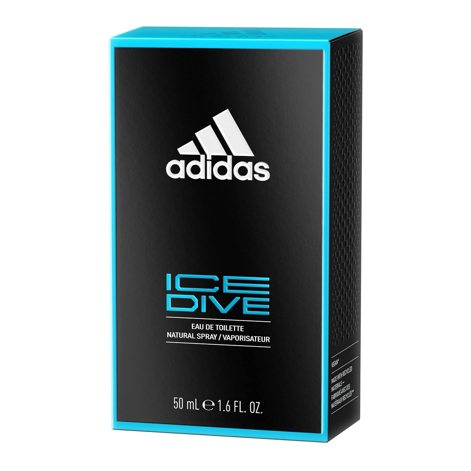 adidas Ice Dive Eau De Toilette Spray para hombre, 1.7 fl oz