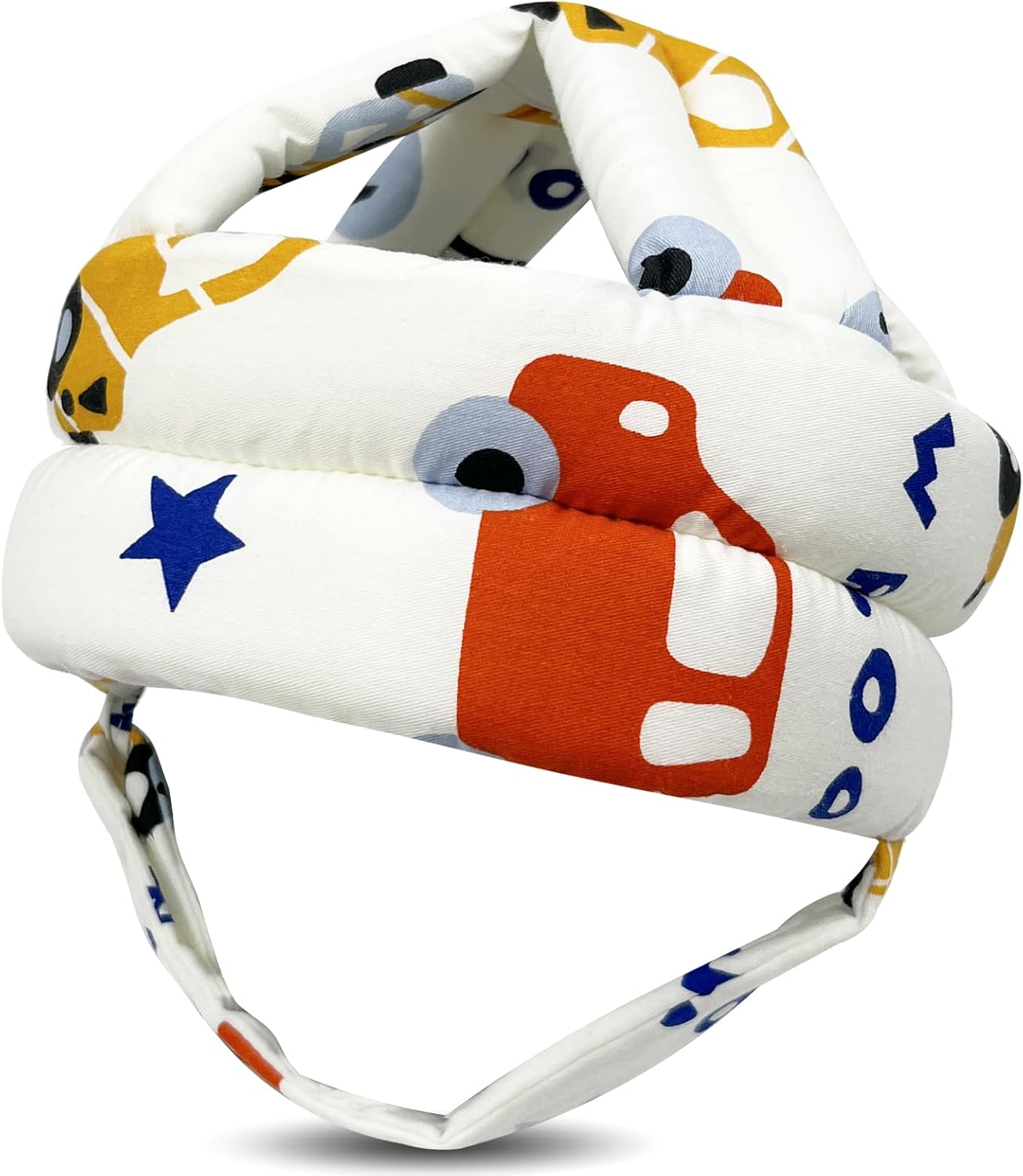 Protector de cabeza de bebé para gatear caminando, casco de bebé ajustable sin golpes y cojín suave, gorra de seguridad infantil para niños que