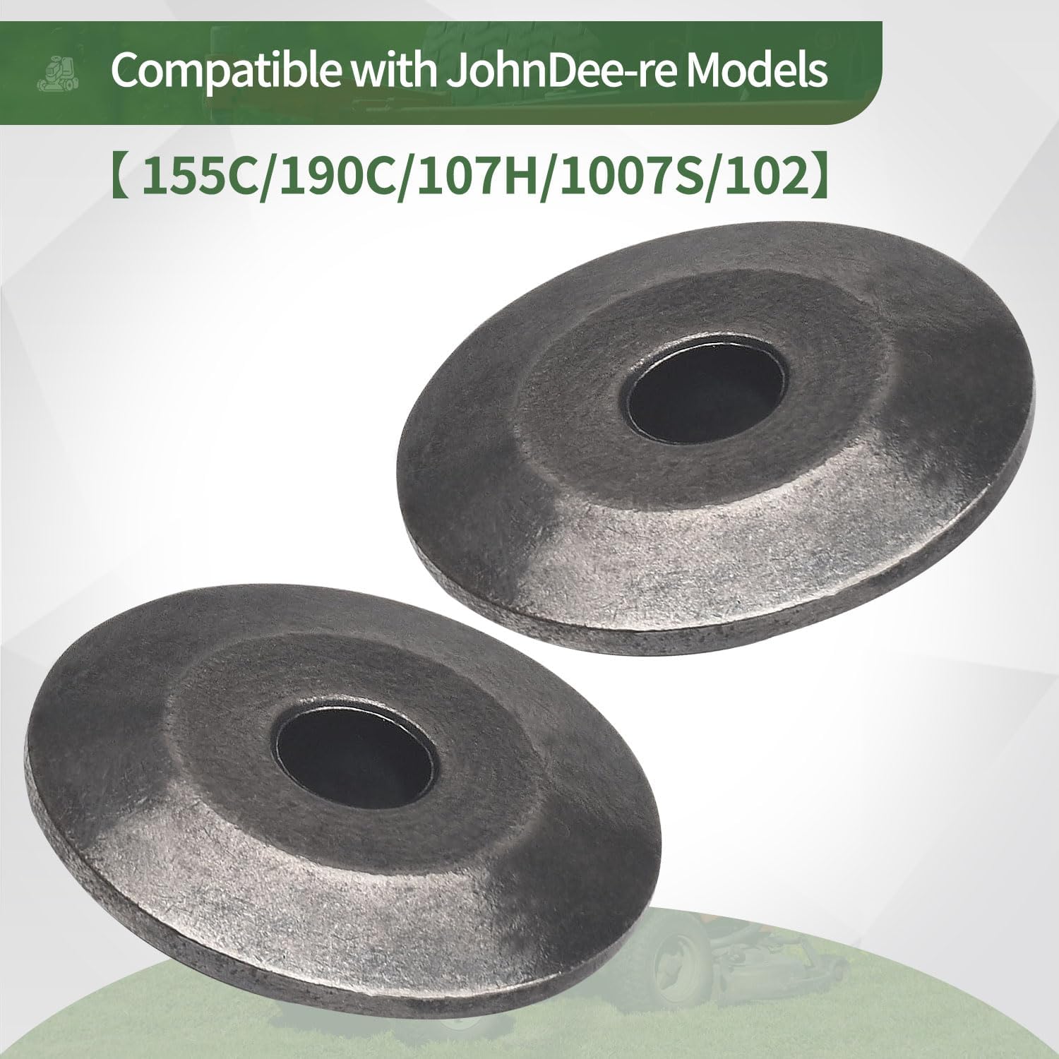 GX23240 Buje de equipo compatible con modelos Jo-hnDeere 102 115 L 100 110 120, para E-ZTrak Z335M, Z345M, Z225, Z235 Models Tractor de césped,
