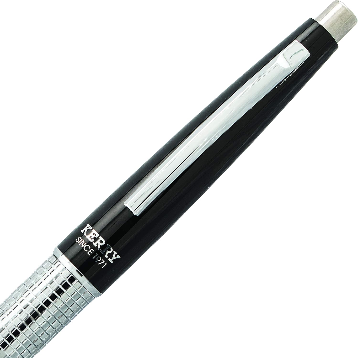 Pentel Sharp Kerry – Portaminas (0.028in), barril negro, 1 bolígrafo (P1037A)