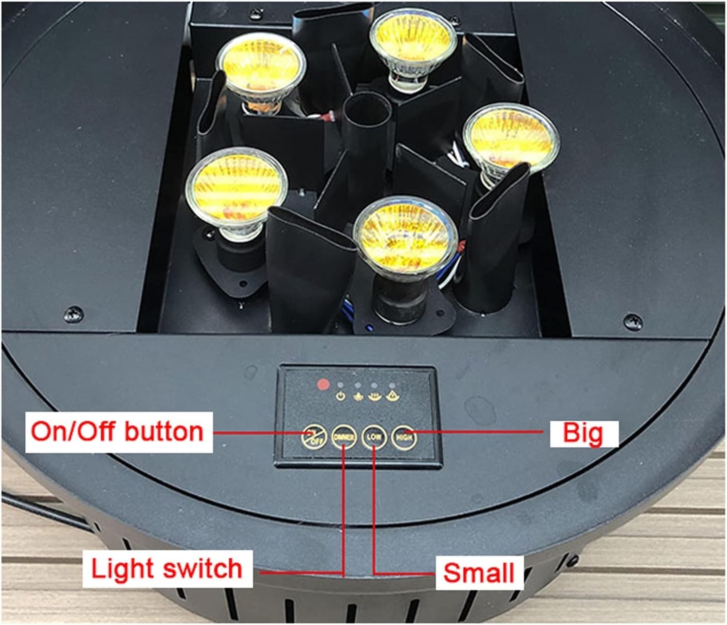Chimenea eléctrica de vapor de agua, chimenea eléctrica con control remoto portátil de 17 pulgadas con efecto de llama realista, cama de brasa,