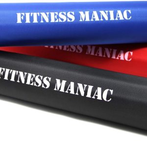 Fitness Maniac levantamiento de peso Barbell almohadillas para orejas cuclillas Bar Cubierta de espuma estándar y olímpicas Velcro correas de Fitness Maniac levantamiento de peso Barbell almohadillas para orejas cuclillas Bar Cubierta de espuma estándar y olímpicas Velcro correas de