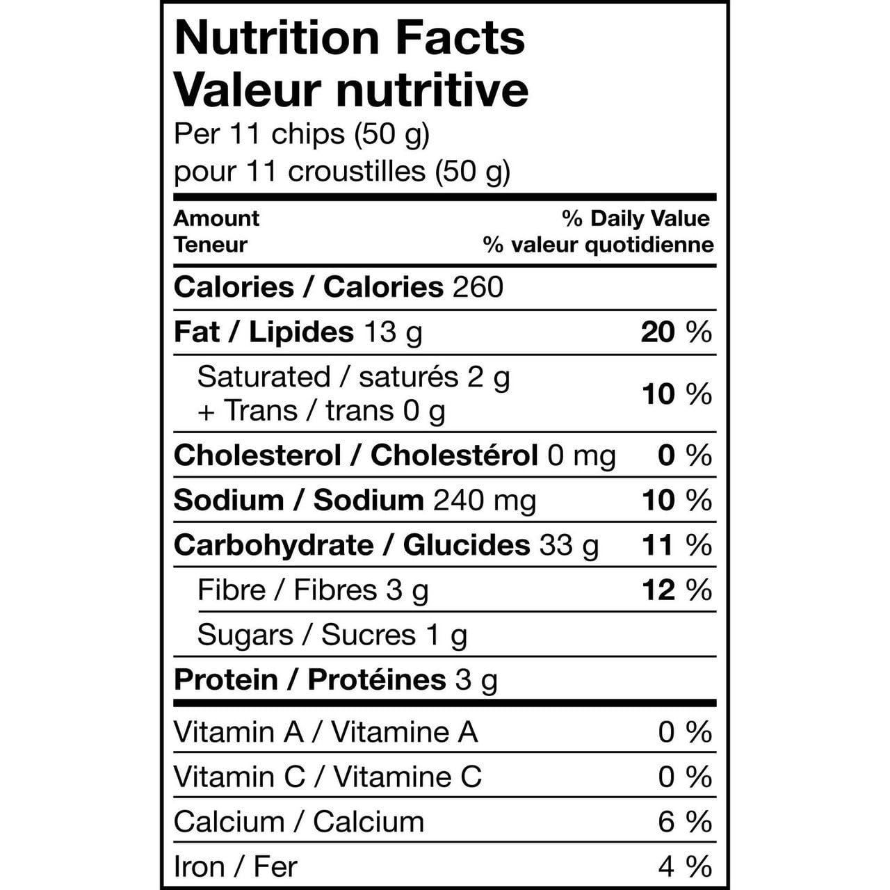 Tostitos Hint of Jal Tortilla Chips 275g9.7oz, paquete de 2 Importado de Canadá