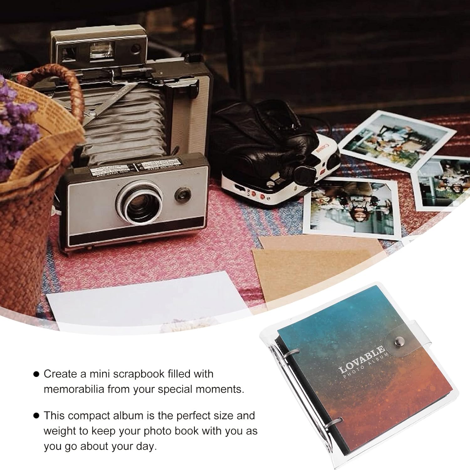 Álbum de fotos de 3 pulgadas, 3 pulgadas, álbum de fotos de hojas sueltas, mini álbum de fotos, álbum familiar, libro de sentimientos, coleccionista