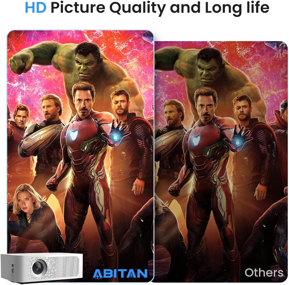 ABITAN V13h010l89 – Bombilla de repuesto original para ELPLP89 Epson Powerlite Home Cinema 5050ub 5040ub 5040ube 5050ube 4000 4010 Pro Cinema 4040