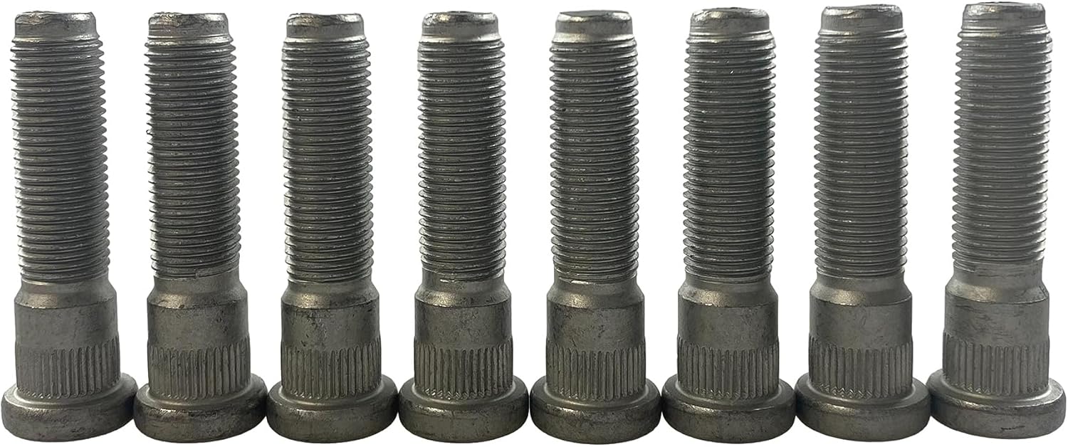 8 pernos de rueda para Dodge Ram 2500 3500 2012-2019 de reemplazo de pernos de rueda delantera o trasera (# 6509866AA)