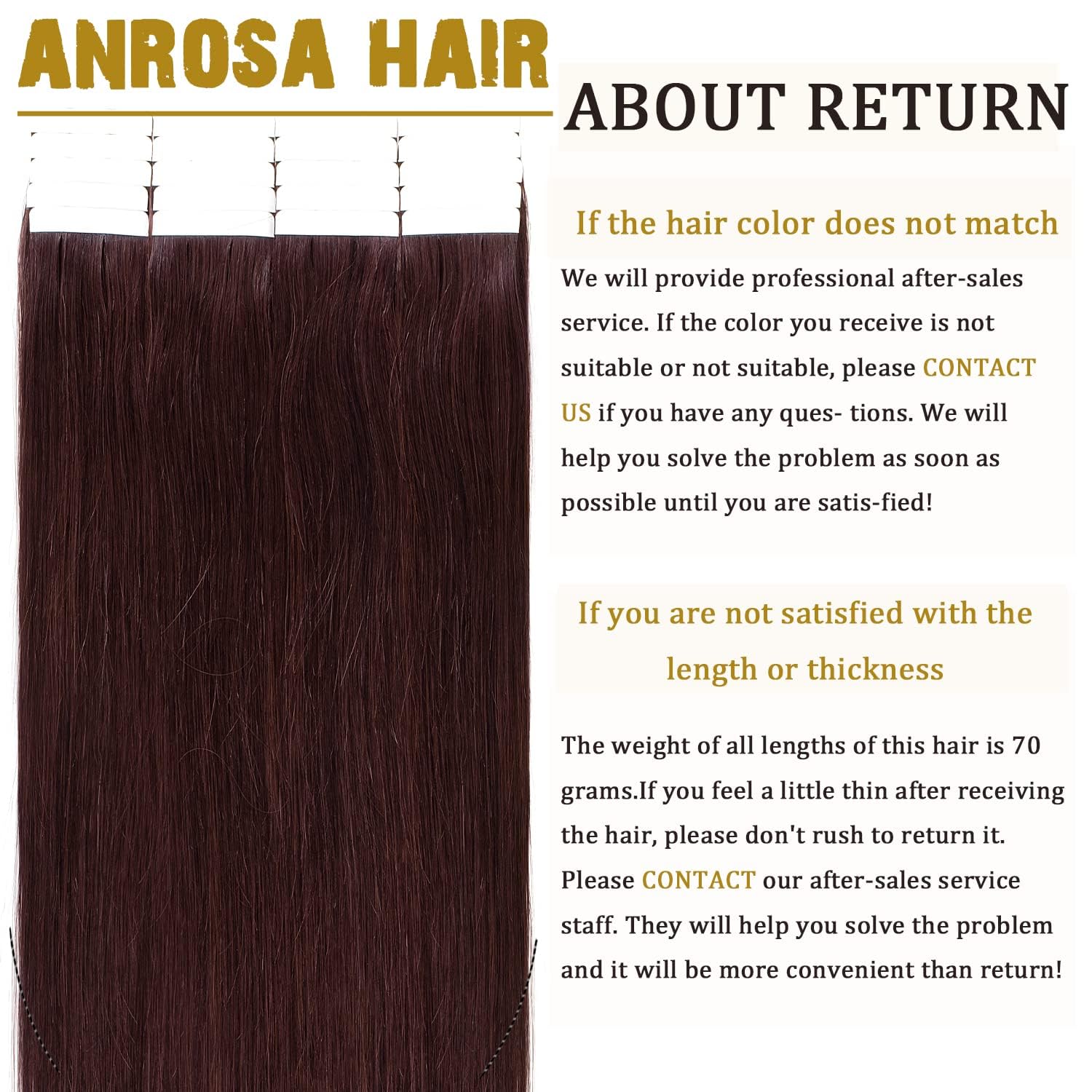 Anrosa Extensiones de cabello humano Remy sin costuras de 22 pulgadas, color #99J, color rojo vino burdeos, doble cara, 20 unidades, 1.76 onzas,