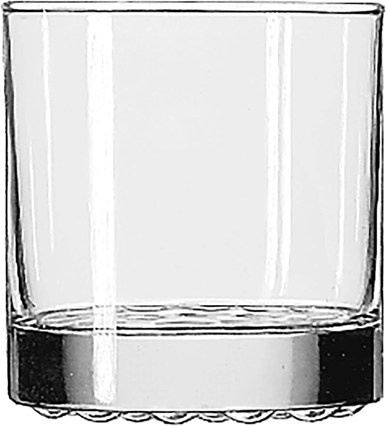 Libbey Modelo #23386 Libbey Nob Hill Glassware – 10 14 oz. Anticuado. Vendido por la caja de 2 docenas