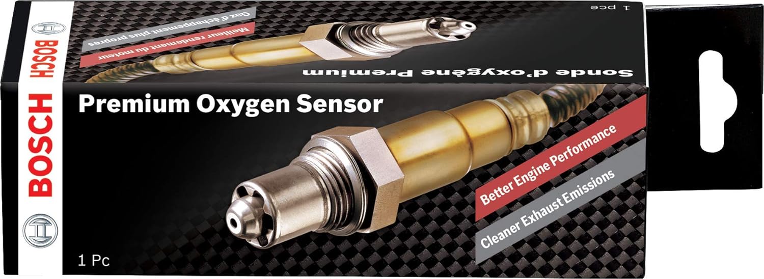 Bosch 15668 Sensor de oxígeno de equipo original prémium para vehículos BMW seleccionados 2004-06 X3, 2003-05 Z4.