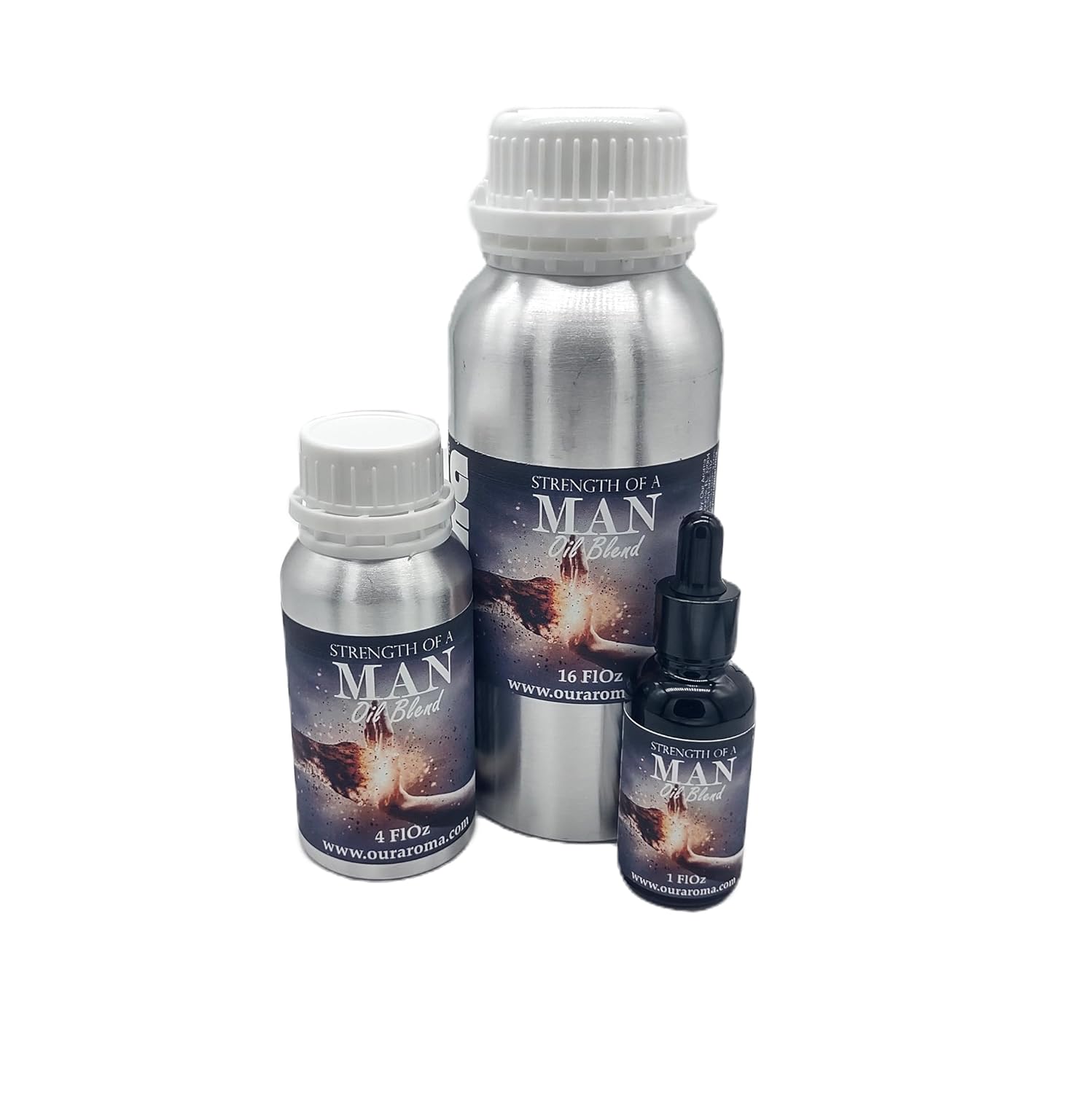 Scent of a Man Lujo Collection – Aceite de mezcla de aroma, aroma fresco y amaderado, aroma de colonia para hombre (2 onzas líquidas)