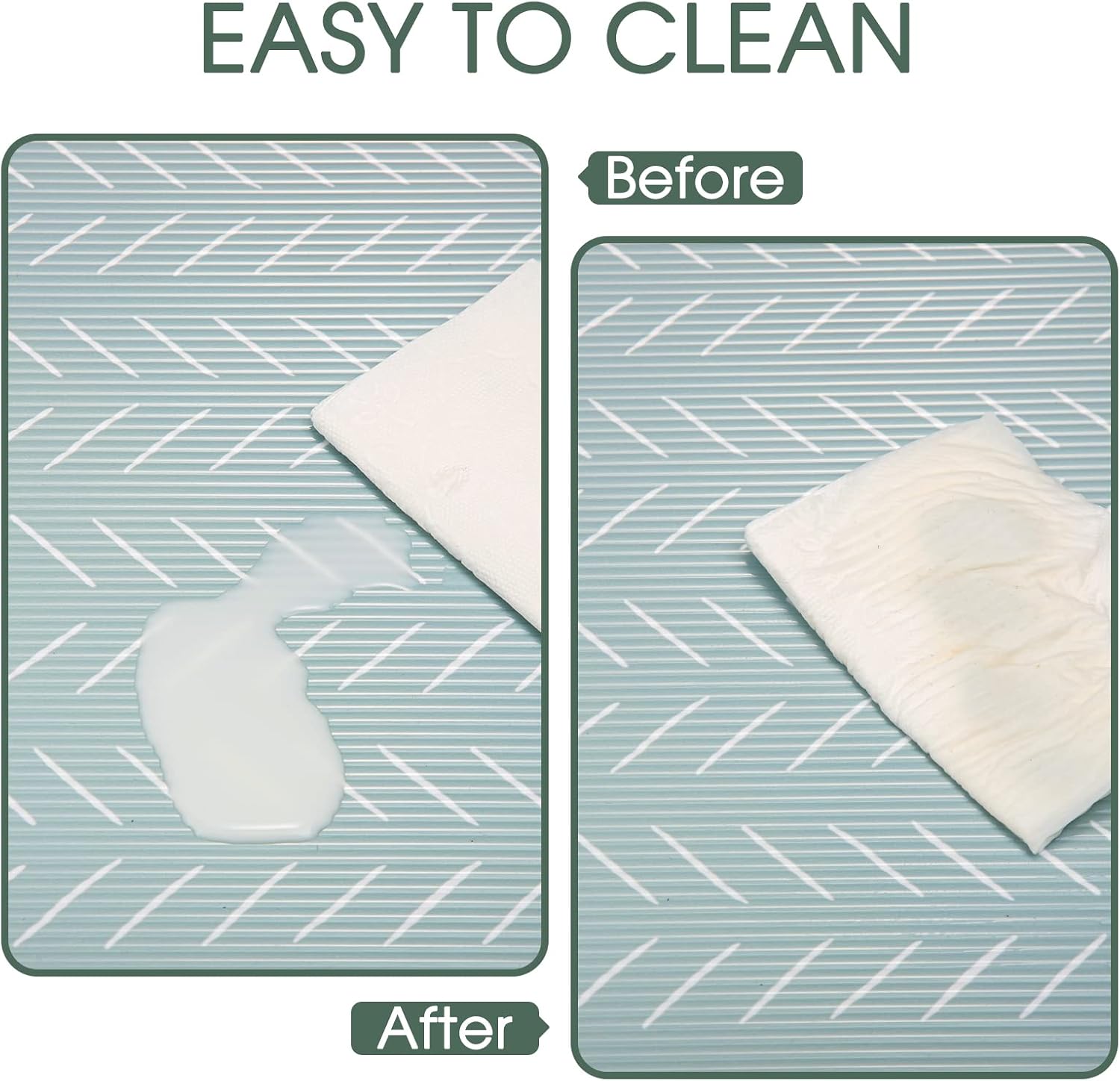 Glotoch – Forro antideslizante de alta calidad, forro de cajón no adhesivo, revestimientos impermeables para armarios de cocina, cajones,