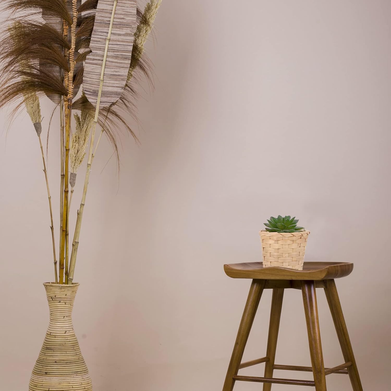 SEWACC Mini cesta tejida de madera, 10 unidades, 3.0 x 2.4 in, figuras de cesta tejida de madera, cestas de flores pequeñas, cestas de