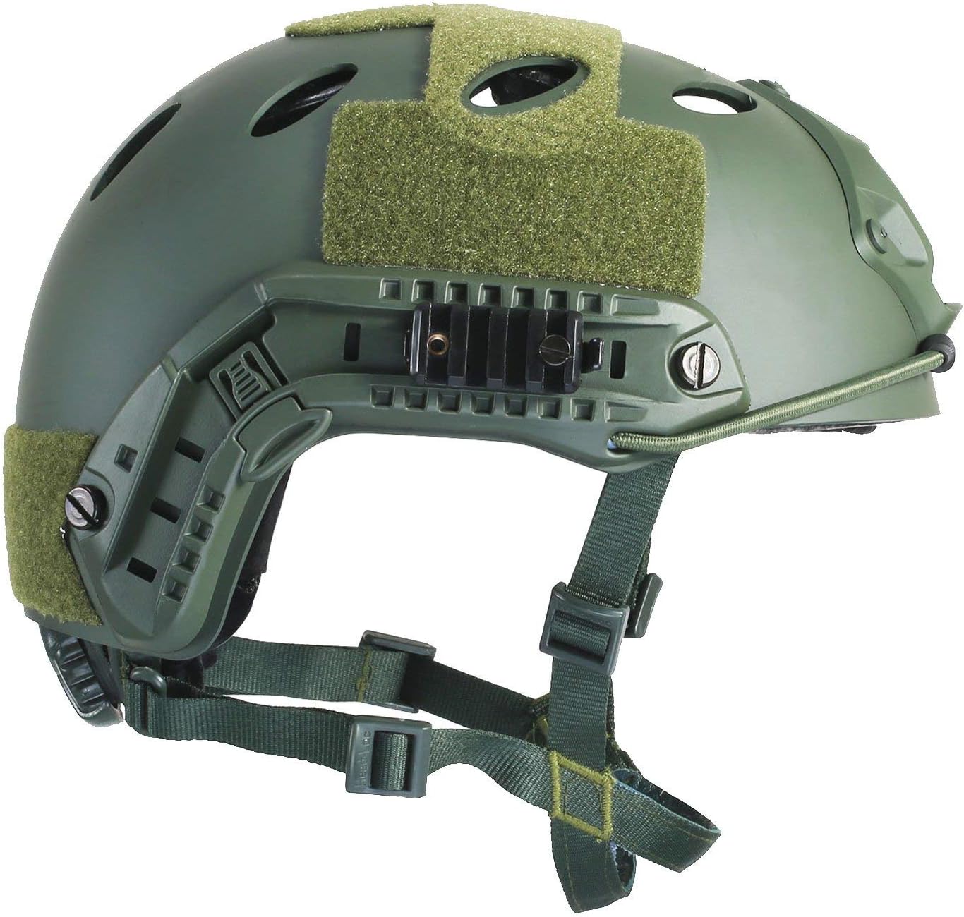 HYOUT Casco de salto de base rápida, estilo PJ Airsoft, casco táctico de los Estados Unidos para paintball, deportes al aire libre, caza, tiro