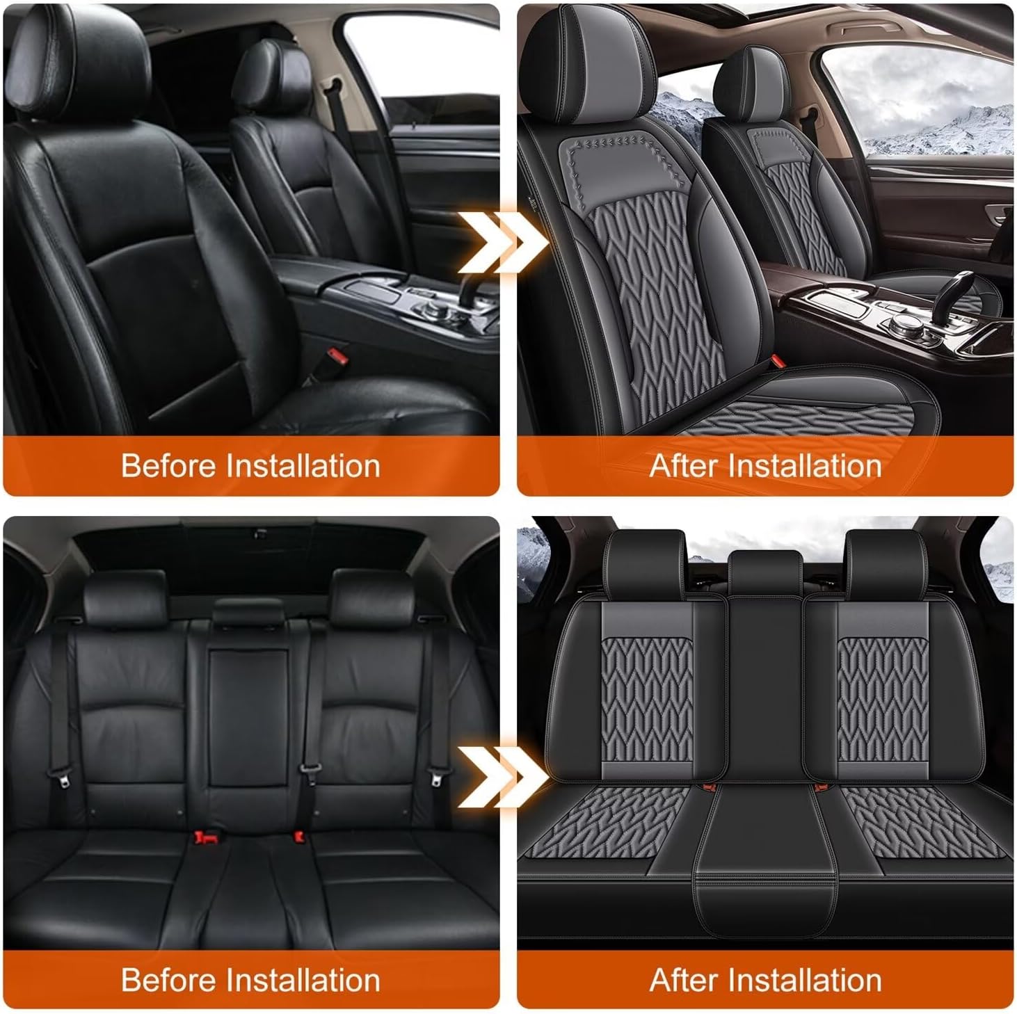 AOMSAZTO Funda de asiento de automóvil personalizada para ChevroletChevy Trailblazer 2021 2022 2023 2024, protector de cojín de asiento de
