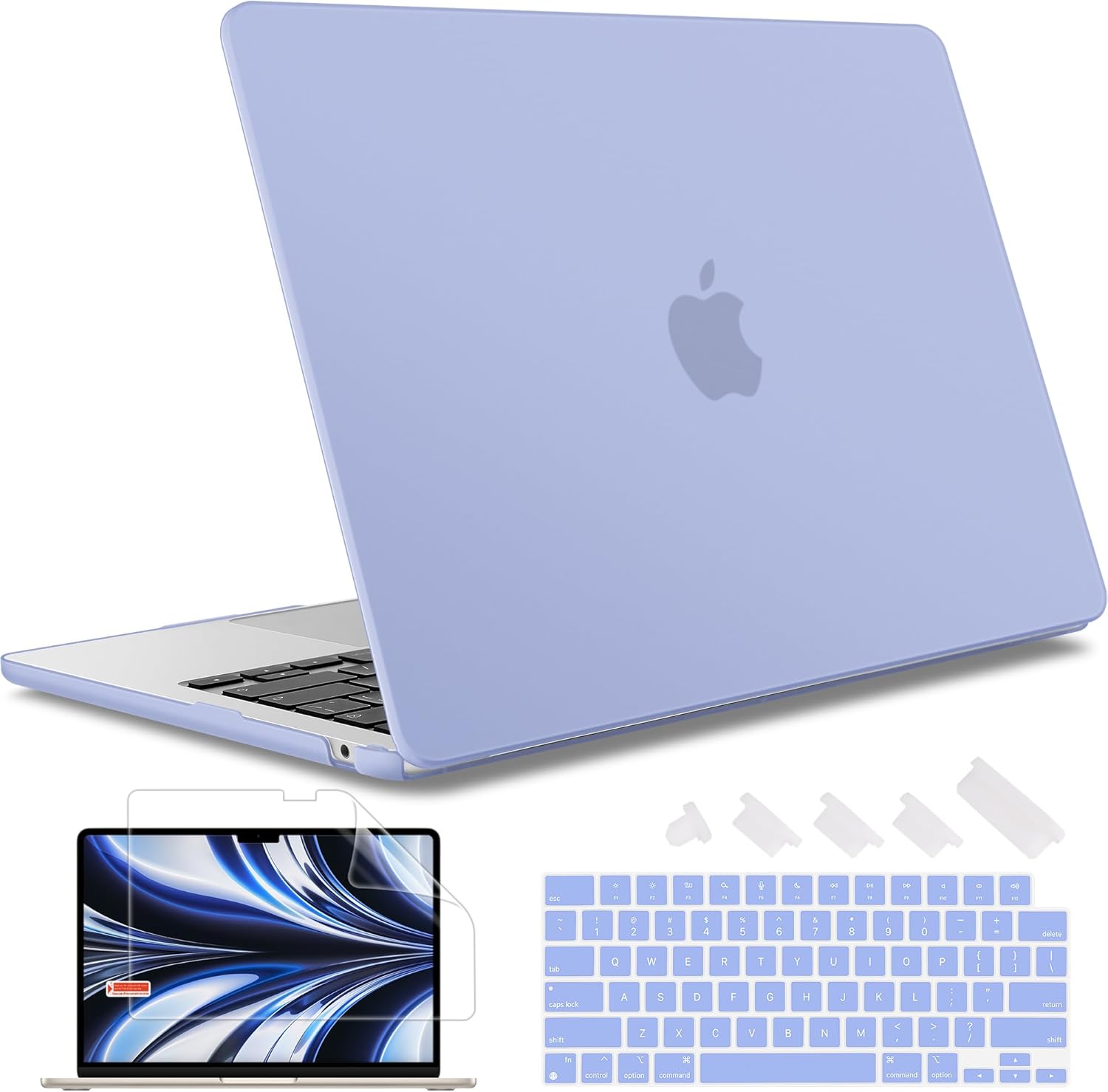 May Chen Compatible con MacBook Air de 13.6 pulgadas modelo A2681, carcasa rígida de plástico para MacBook Air de 13 pulgadas, chip Apple M2 con