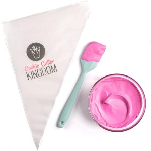 Cookie Cutter Kingdom, 100 bolsas de tuberías desechables de 18 pulgadas para glaseado, decoración de pasteles, pasteles y más (18 pulgadas, 100 Cookie Cutter Kingdom, 100 bolsas de tuberías desechables de 18 pulgadas para glaseado, decoración de pasteles, pasteles y más (18 pulgadas, 100