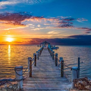 LEARTDYY Kit de pintura de diamantes, muelle de muelle de muelle de muelle amanecer con herramientas para decoración de pared del hogar, taladro LEARTDYY Kit de pintura de diamantes, muelle de muelle de muelle de muelle amanecer con herramientas para decoración de pared del hogar, taladro