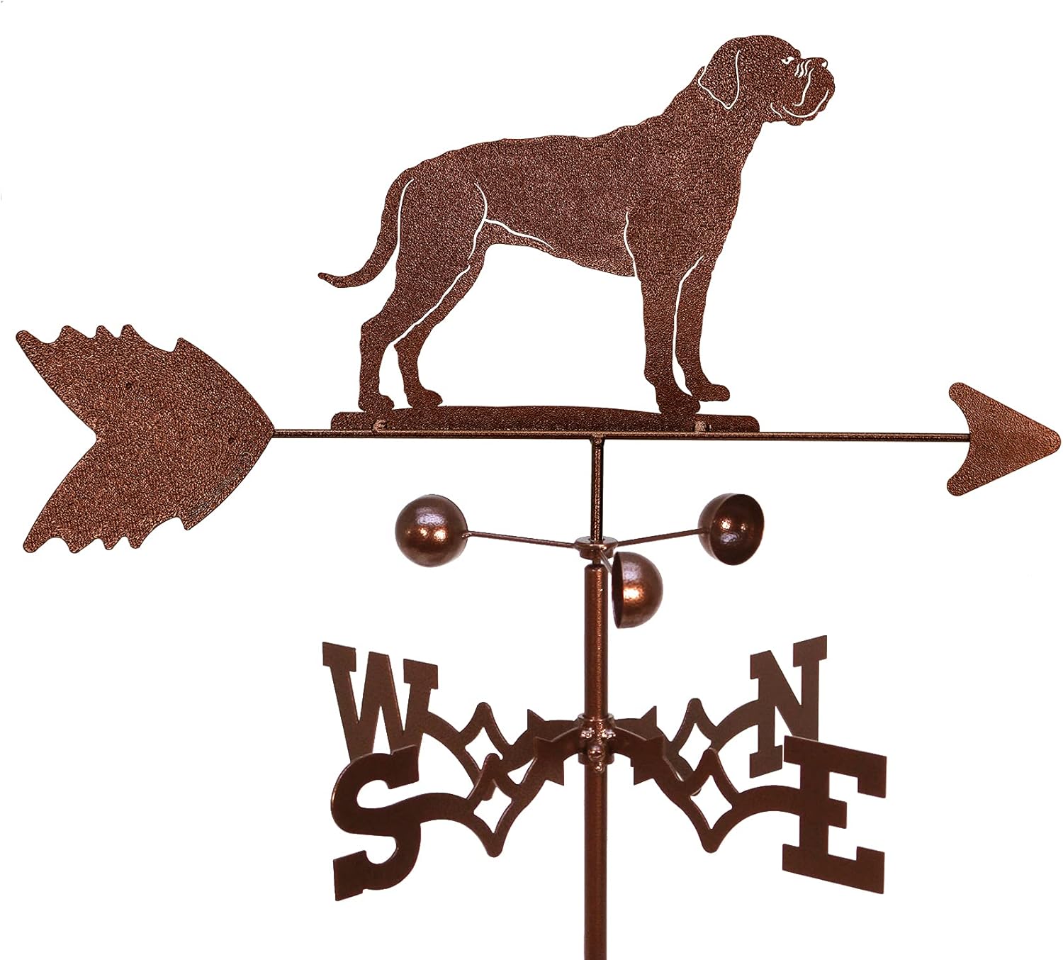 SWEN Products Cane Corso – Veleta para perro (soporte de techo incluido)