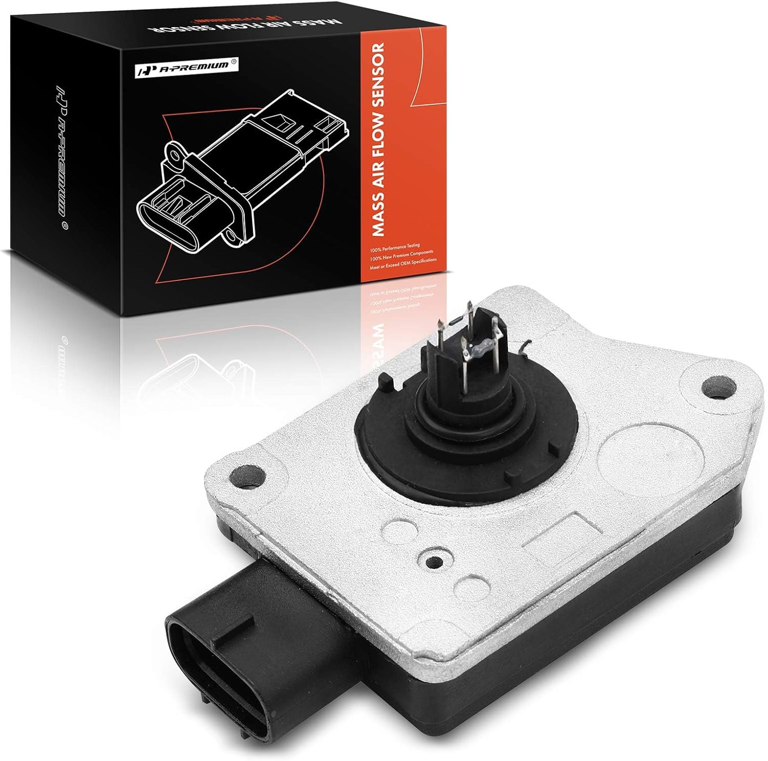 A-Premium Medidor de sensor de flujo de aire masivo 3 pines compatible con Toyota 4Runner 1996-1996, T100 1994-1997, Tacoma 1995-1997, 2.4L 2.7L