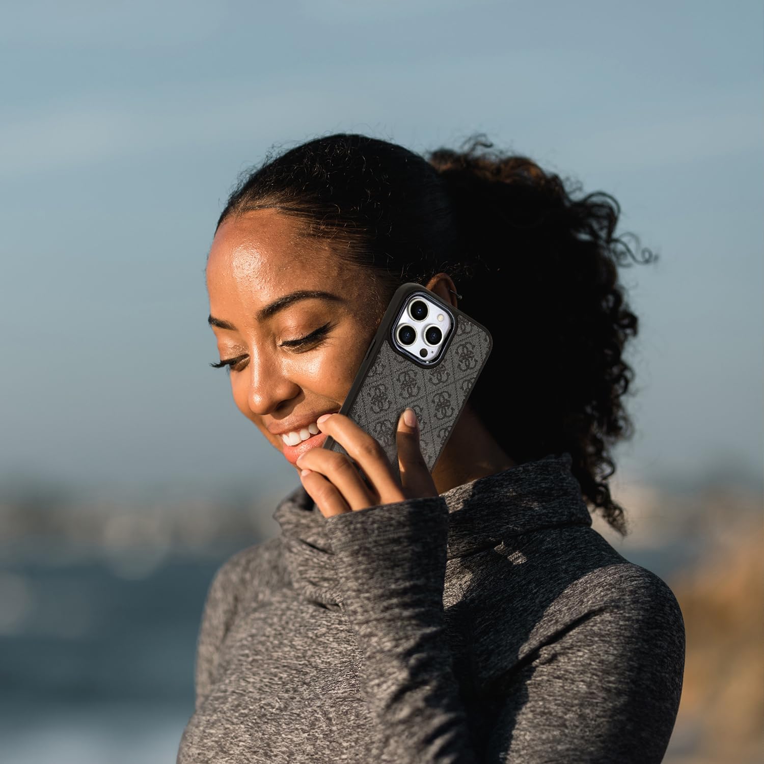 Funda de cuero para iPhone 14 Pro Max, con diseño clásico retro a cuadros, protección contra caídas a prueba de golpes, soporte de teléfono a la