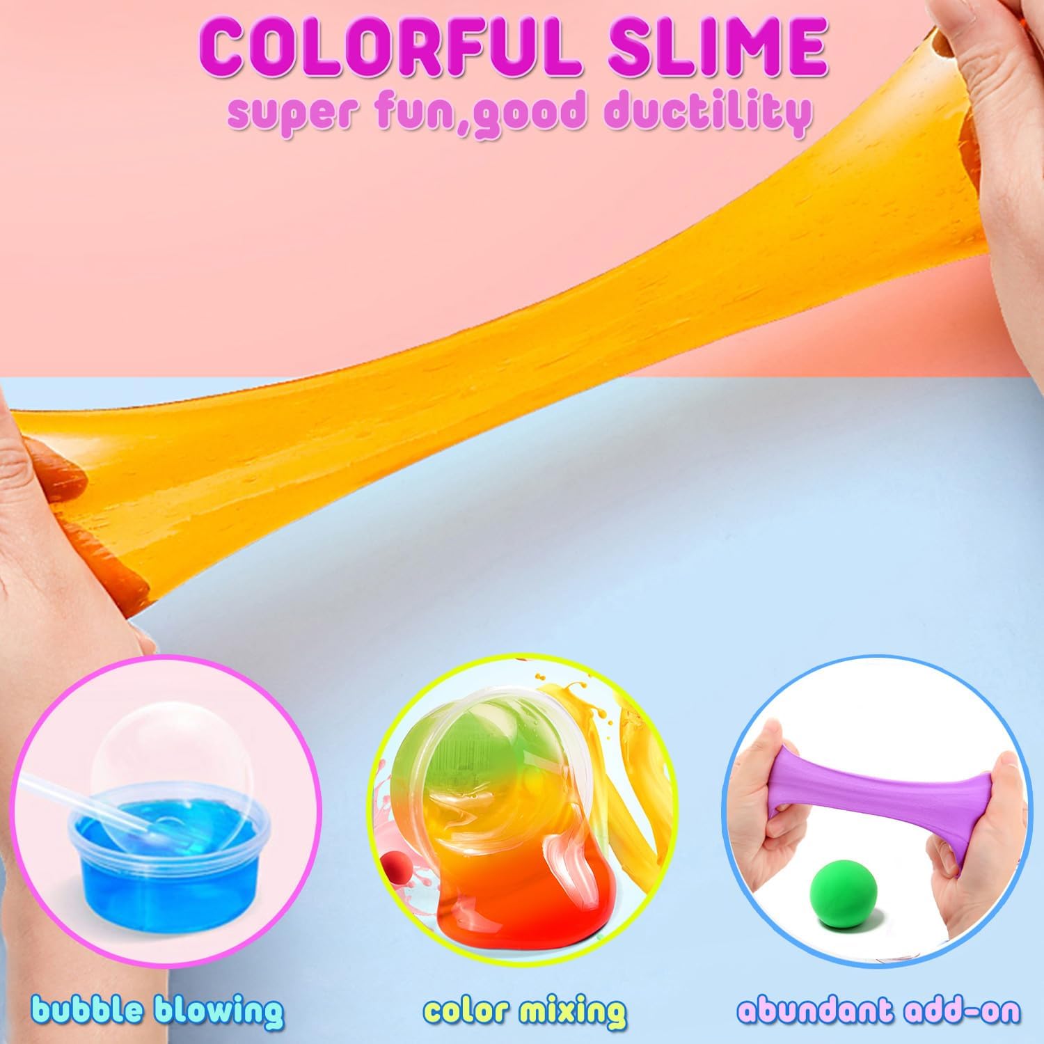 Calendario de Adviento 2023 con diseño de slime de cristal, calendario de cuenta regresiva, juguetes de vacaciones, juego de 24 días, regalo