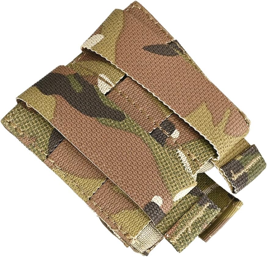 Micro Molle Dump Pouch Revista Utilidad Bolsa plegable Ultraligero Dump Pouch Battle Duty Belt Dump Pouch Soft Roll UP plegable MAG bolsa