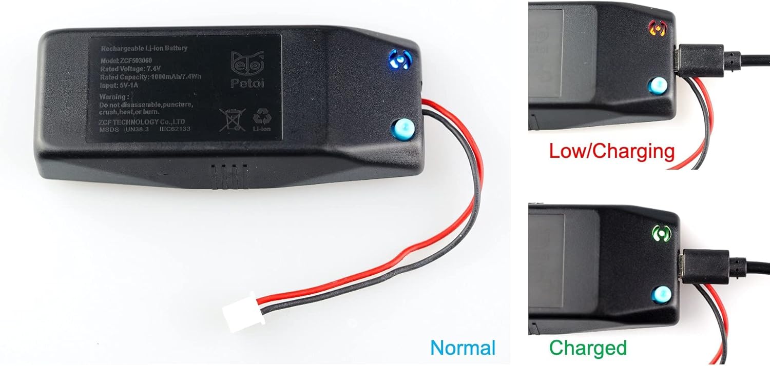 Batería adicional de iones de litio para robot Dog Bittle – Kit de ingeniería de aprendizaje STEM programable de código abierto – infinitas