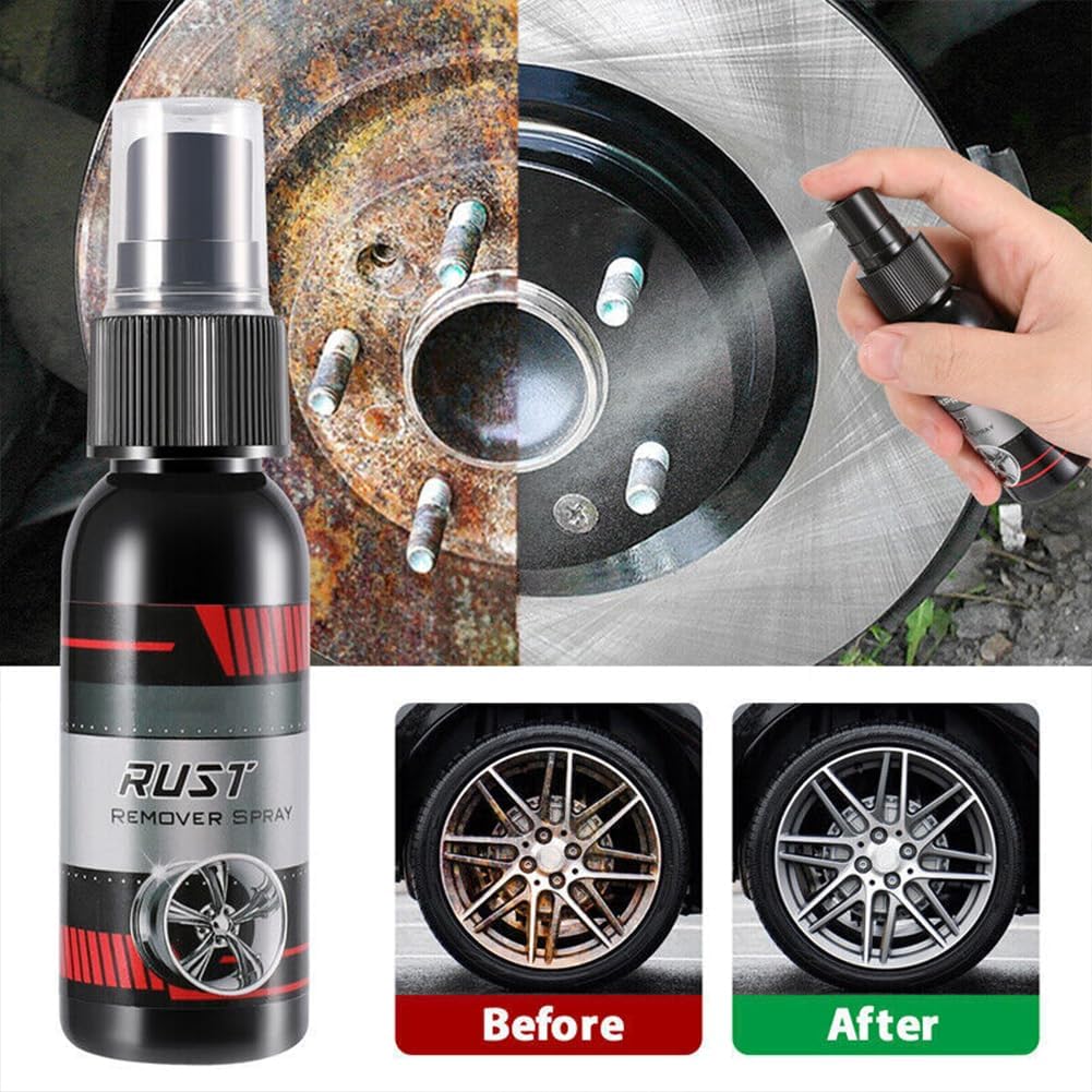 Rayhong – Aerosol removedor de óxido, agente de renovación de cubo de rueda multifuncional, removedor de óxido de metal multifuncional, aerosol para