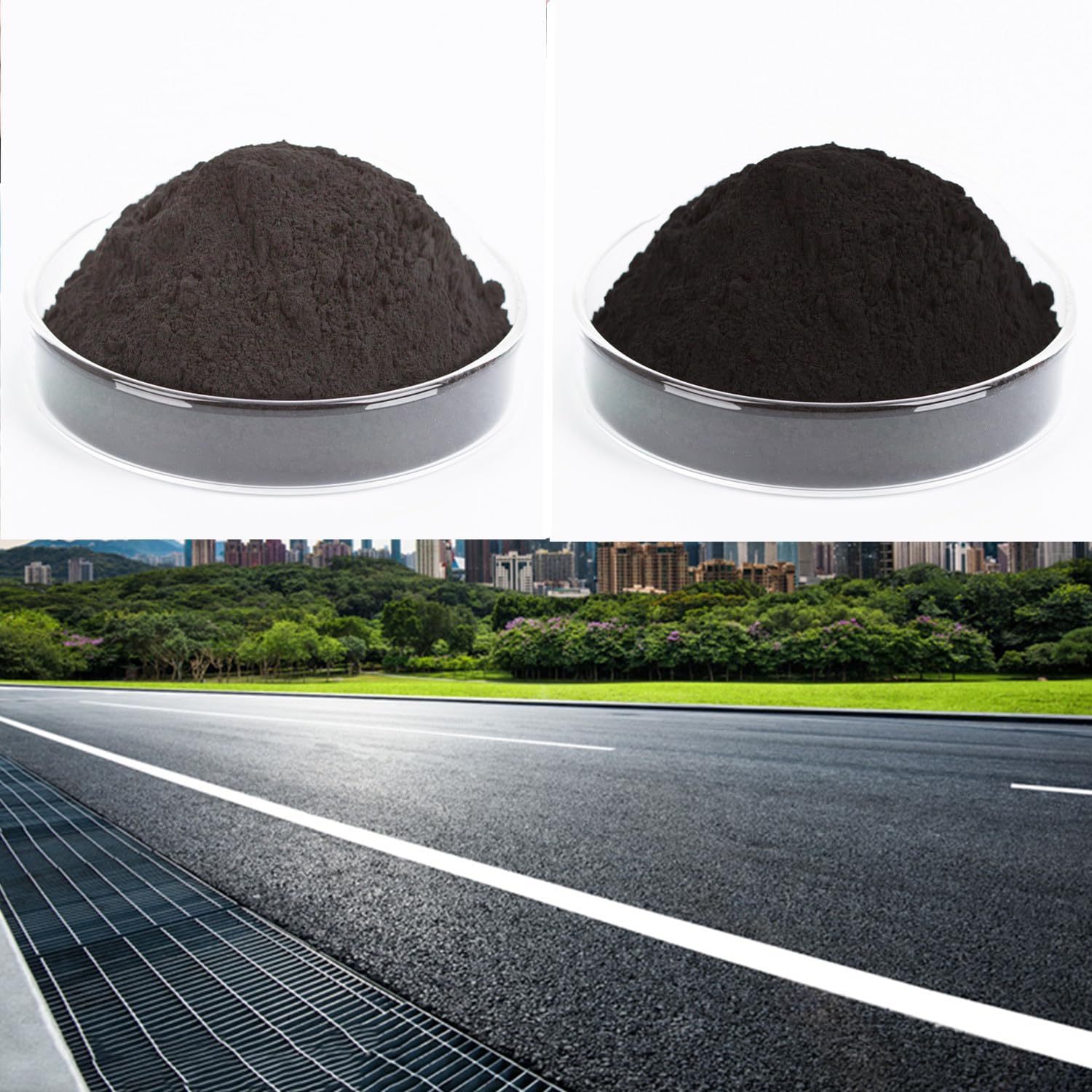 Pigmento de hormigón, polvo de pigmento de óxido de hierro negro, pigmento de color de tinte de cemento para hormigón, cemento, mortero, lechada,