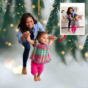 Adorno de mica con foto personalizada, personaliza tu foto, regalo para bebé, adorno de primera Navidad para bebé, adorno de bebé, adorno de fotos, Adorno de mica con foto personalizada, personaliza tu foto, regalo para bebé, adorno de primera Navidad para bebé, adorno de bebé, adorno de fotos,