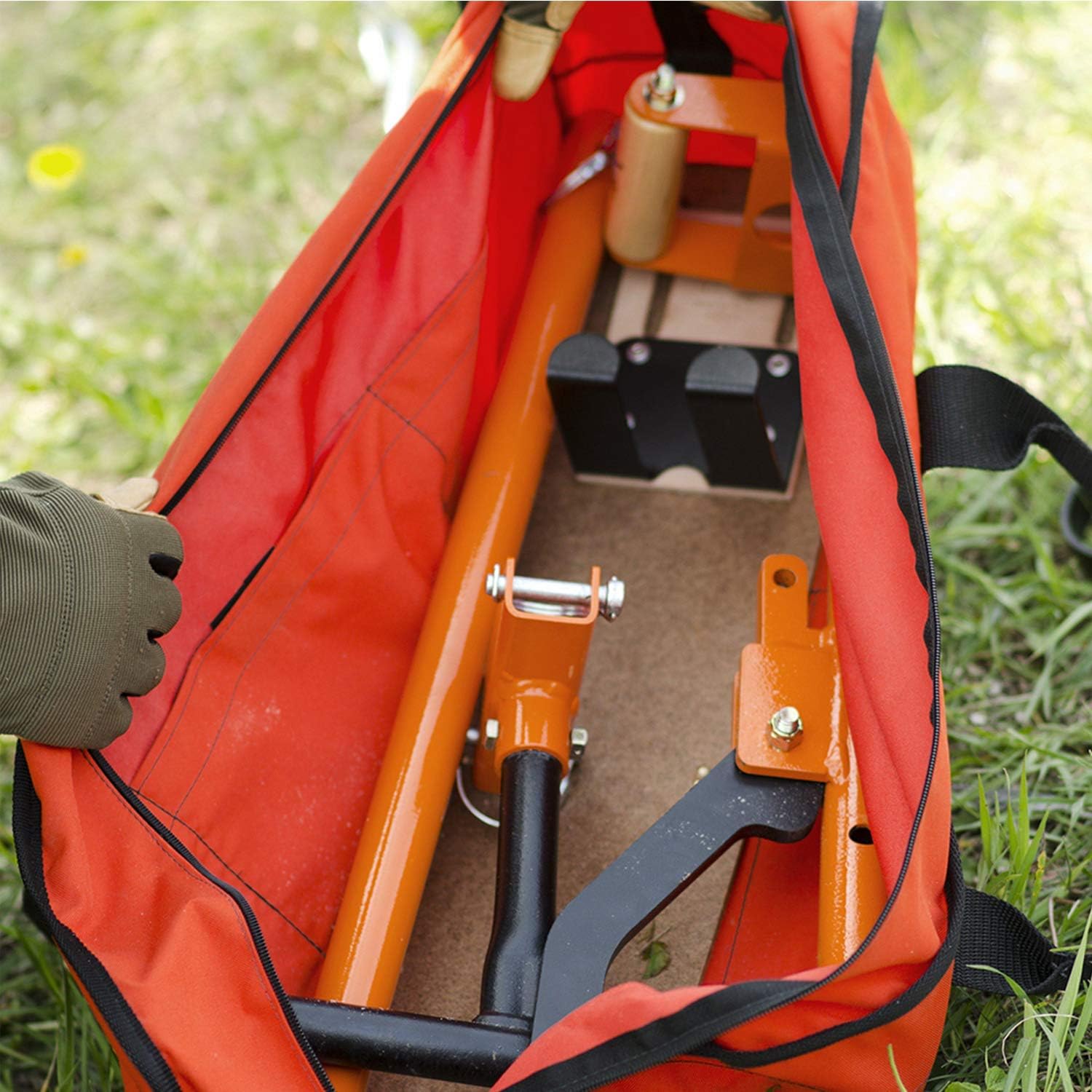 Funda de transporte para motosierra portátil, protección impermeable, compatible con Stihl Husqvarna de 12 pulgadas, 14 pulgadas, 16 pulgadas, bolsa