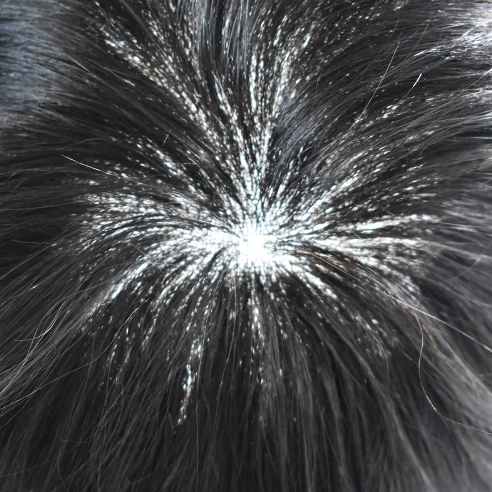 Toupee para hombres, postizos, sistema de reemplazo de cabello de encaje francés para hombres, pieza de pelo polivinílico para hombres, sistema de