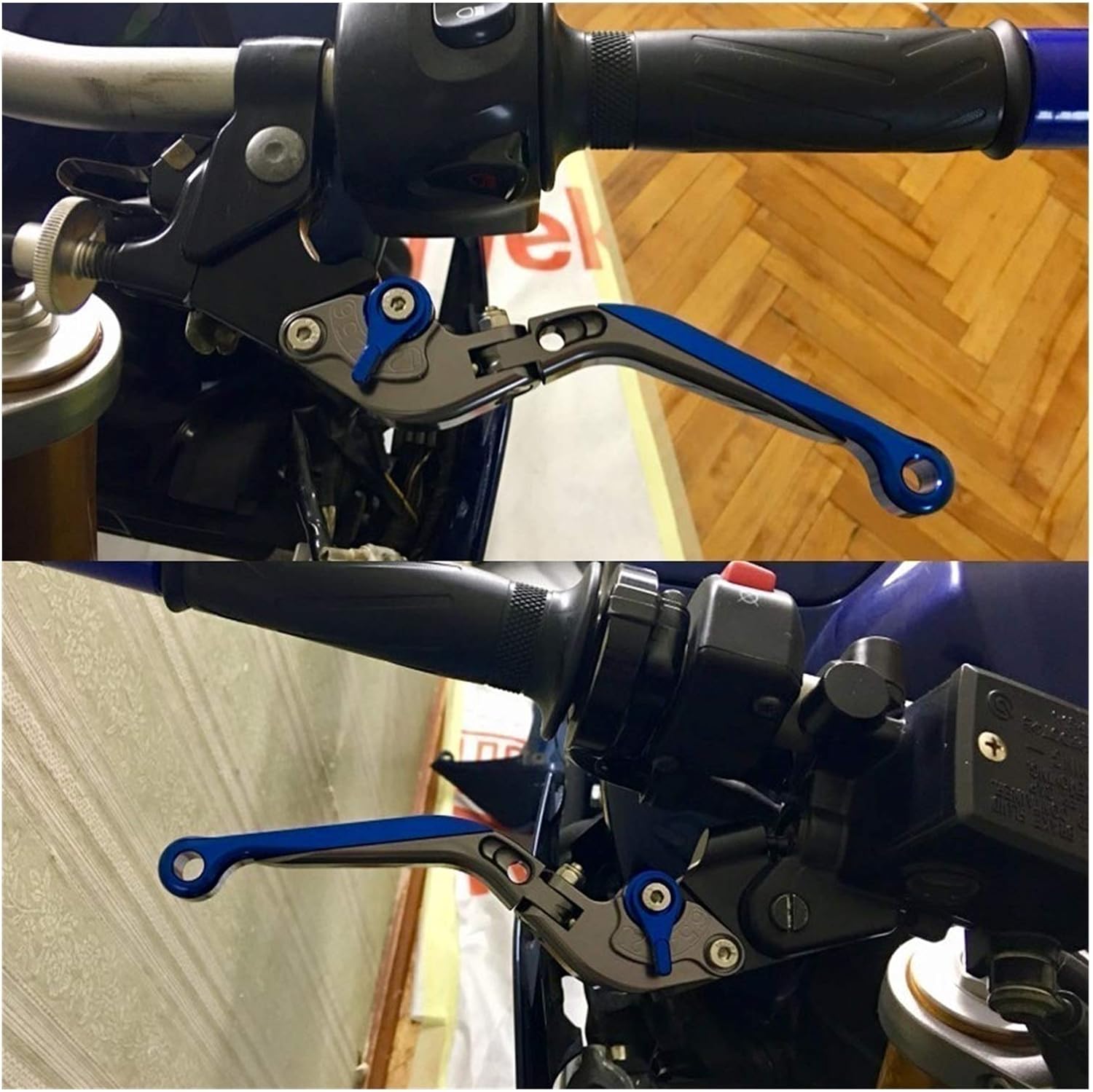 Accesorios de motocicleta para Yamaha XT660 XT660R XT660X XT 660 2004 2005 2006 2007 2008 2009 2011 palancas de embrague de freno agarre de