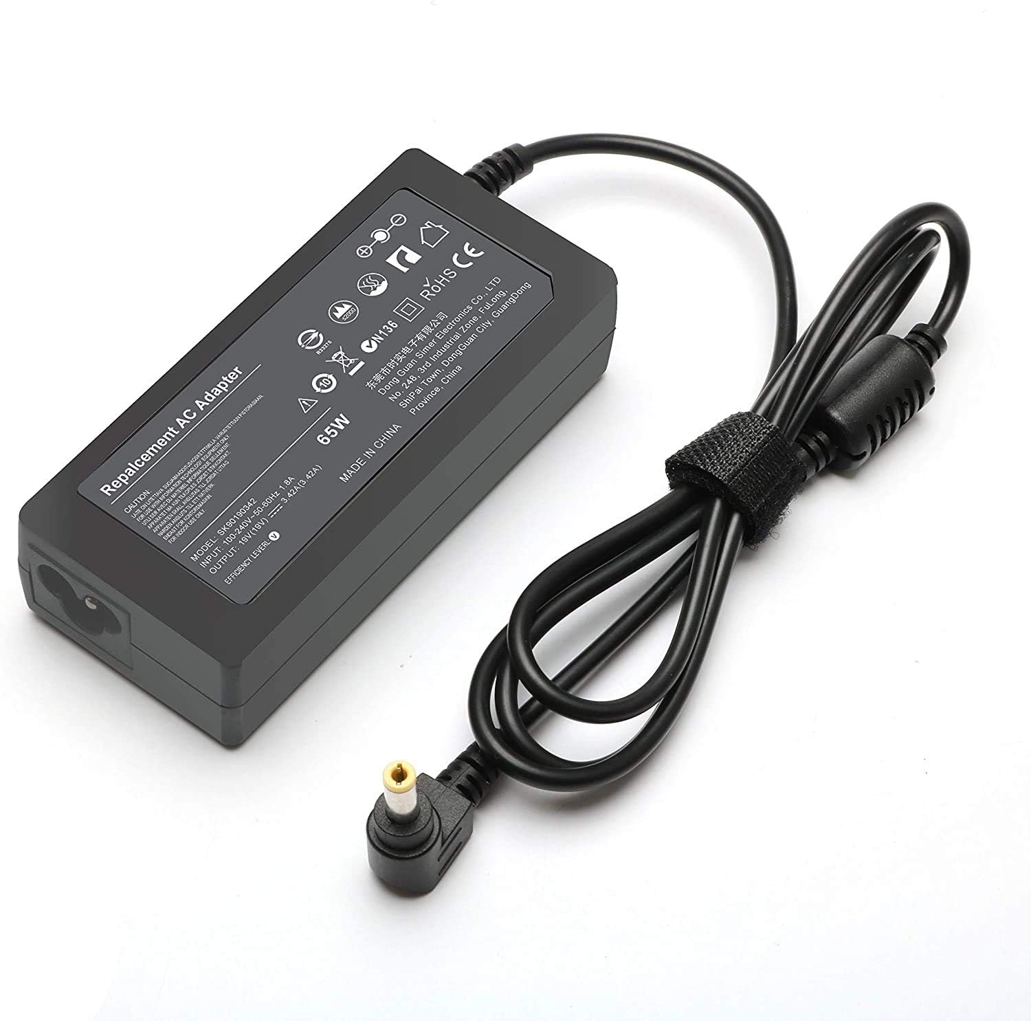 Samsung – Cargador adaptador para Samsung Galaxy Bang Ac CR600-013US CR600-017US CR600-076US, MSI CR600-234US CR620-030US CR620-031US, MSI