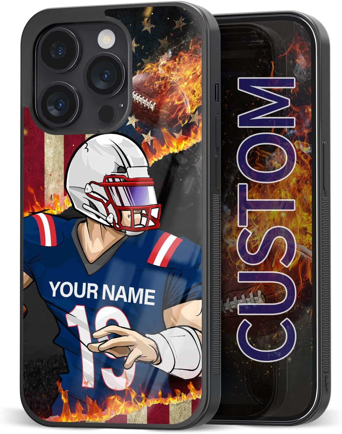 Fundas de teléfono con nombre personalizado, diseño divertido para niños y hombres para iPhone 11 12 13 14 15 16 Pro Max Plus Mini Xr Xs para