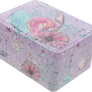 DOITOOL Caja de latas de galletas Caja de dulces Joyería Hierro Café Polvo Viaje Decoración de Boda DOITOOL Caja de latas de galletas Caja de dulces Joyería Hierro Café Polvo Viaje Decoración de Boda