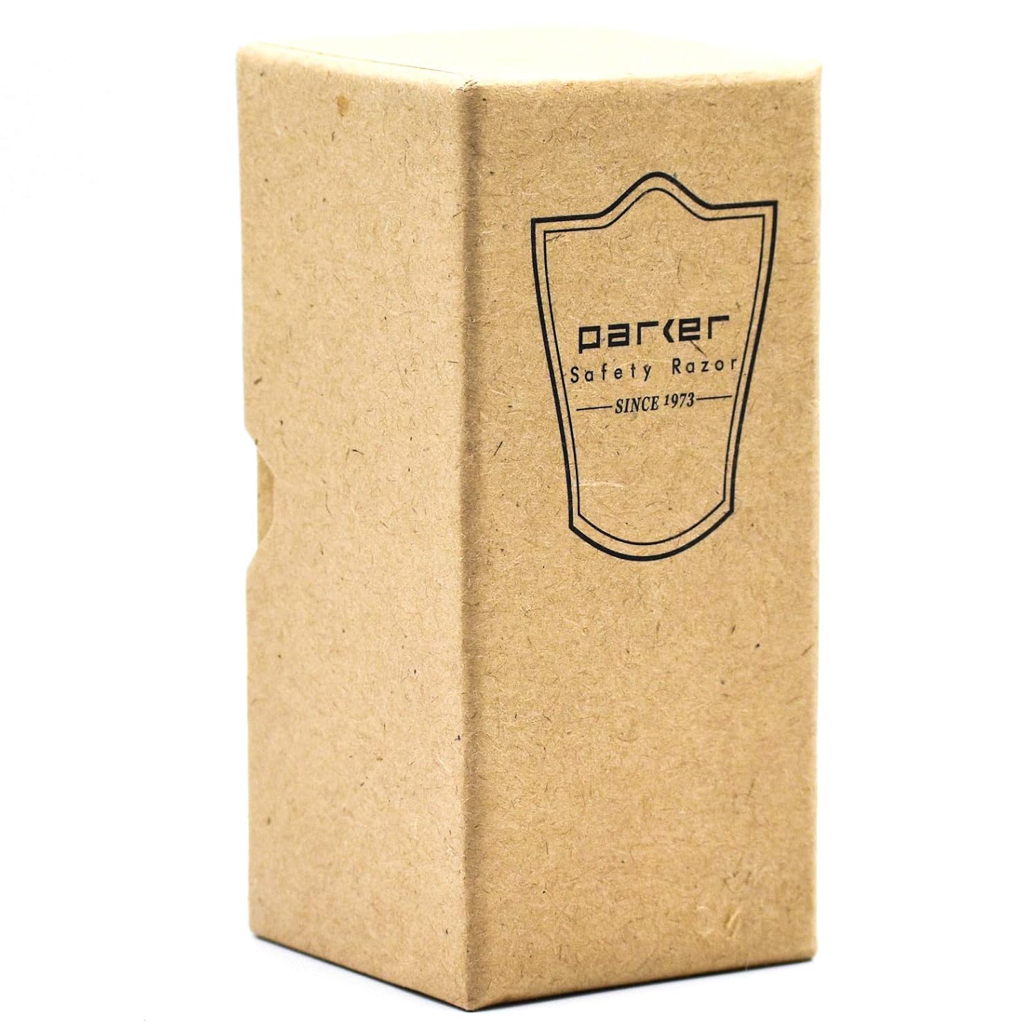 Parker’s – Brocha de afeitar 100% de cerdas de tejón Silvertip – Soporte para cepillo incluido (mango blanco)