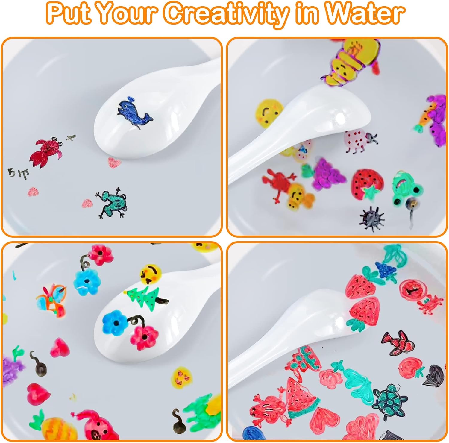 Bolígrafo mágico de pintura al agua, 8 colores, juego de dibujo mágico de pintura al agua para niños, bolígrafo mágico de pintura al agua para
