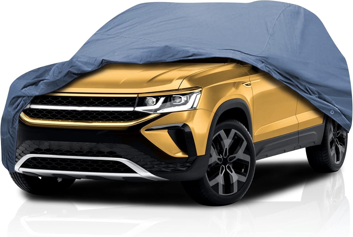 Supreme – Funda de automóvil para Volkswagen Tiguan 2018-2023 SUV de 4 puertas, protección para todo tipo de clima, ajuste semipersonalizado,