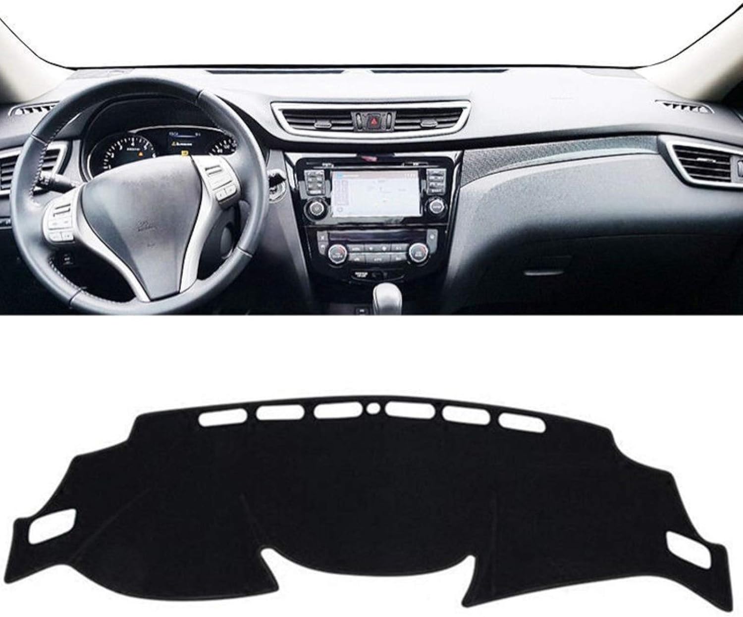 for Nissan X-Trail XTrail Rogue T32 2014-2020, Auto Dashboard Cover Mat Pad Dashmat Dash Sun Shade Carpet