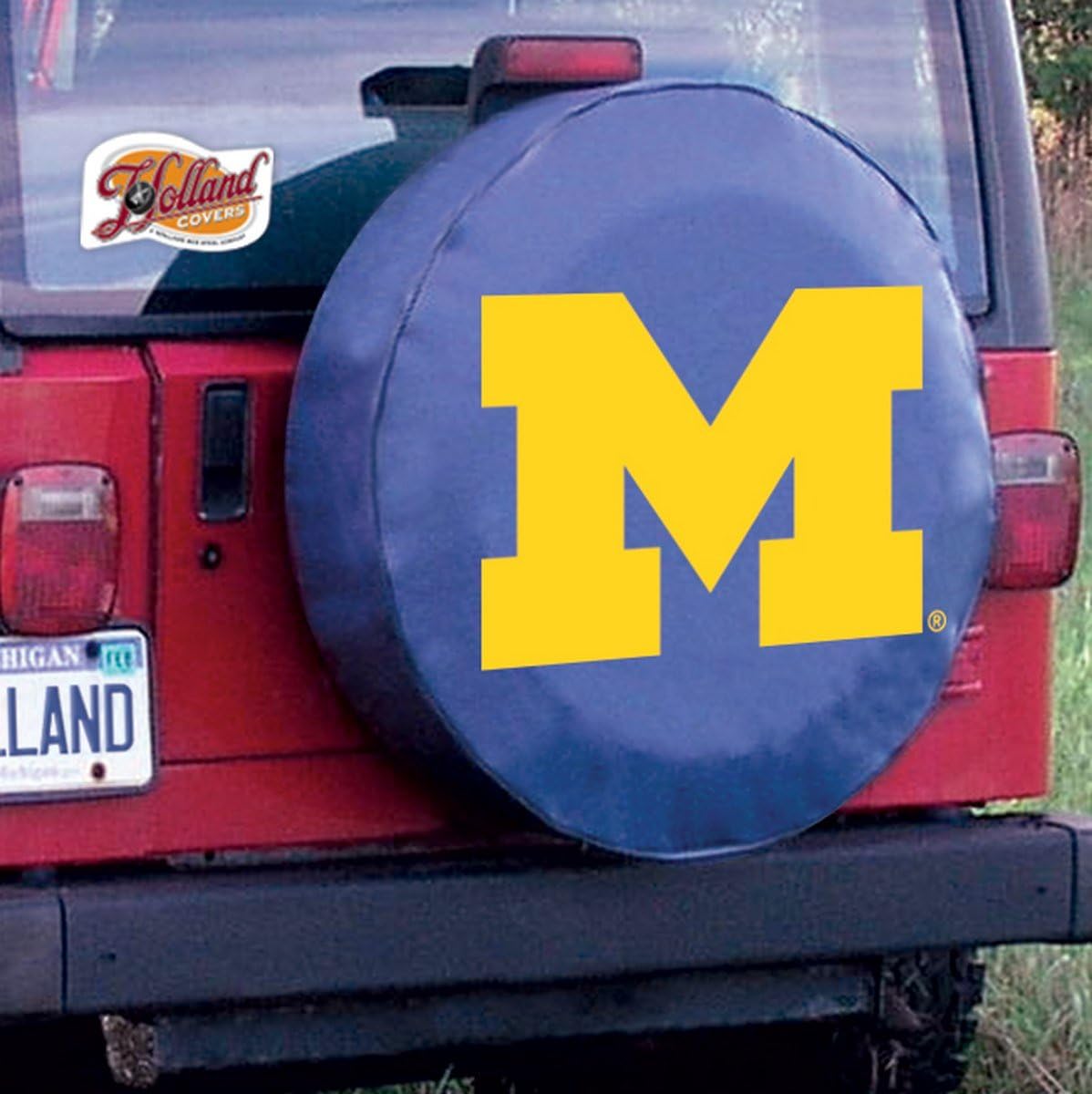 Holland Bar Stool Co. Michigan Wolverines HBS – Cubierta de repuesto para neumáticos de coche