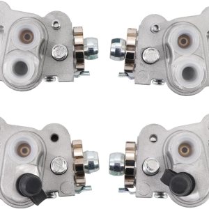 Cilindros de rueda de freno delantero para Hon-da Foreman 450 TRX450 S 1998-2004 (kit izquierdo y derecho todos los 4) TRX450FETRX450FM, Cilindros de rueda de freno delantero para Hon-da Foreman 450 TRX450 S 1998-2004 (kit izquierdo y derecho todos los 4) TRX450FETRX450FM,