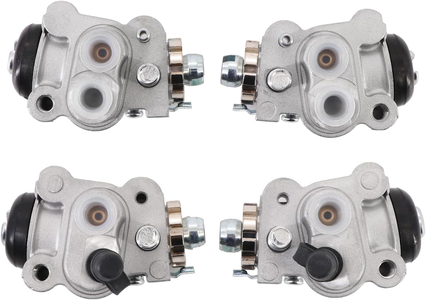 Cilindros de rueda de freno delantero para Hon-da Foreman 450 TRX450 S 1998-2004 (kit izquierdo y derecho todos los 4) TRX450FETRX450FM,