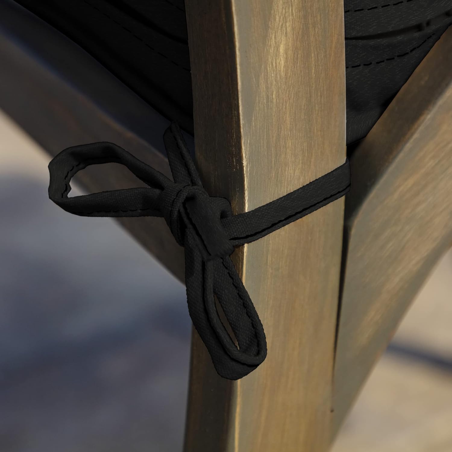 Arden Selections ProFoam Performance – Cojín para asiento de exterior, 20 x 20, color negro ónix