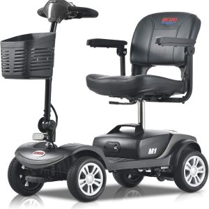 Metro Mobility Patineta para adultospersonas mayores, 4 ruedas eléctricas, motorizadas, con 2 baterías desmontables de plomo-ácido con cargador, Metro Mobility Patineta para adultospersonas mayores, 4 ruedas eléctricas, motorizadas, con 2 baterías desmontables de plomo-ácido con cargador,