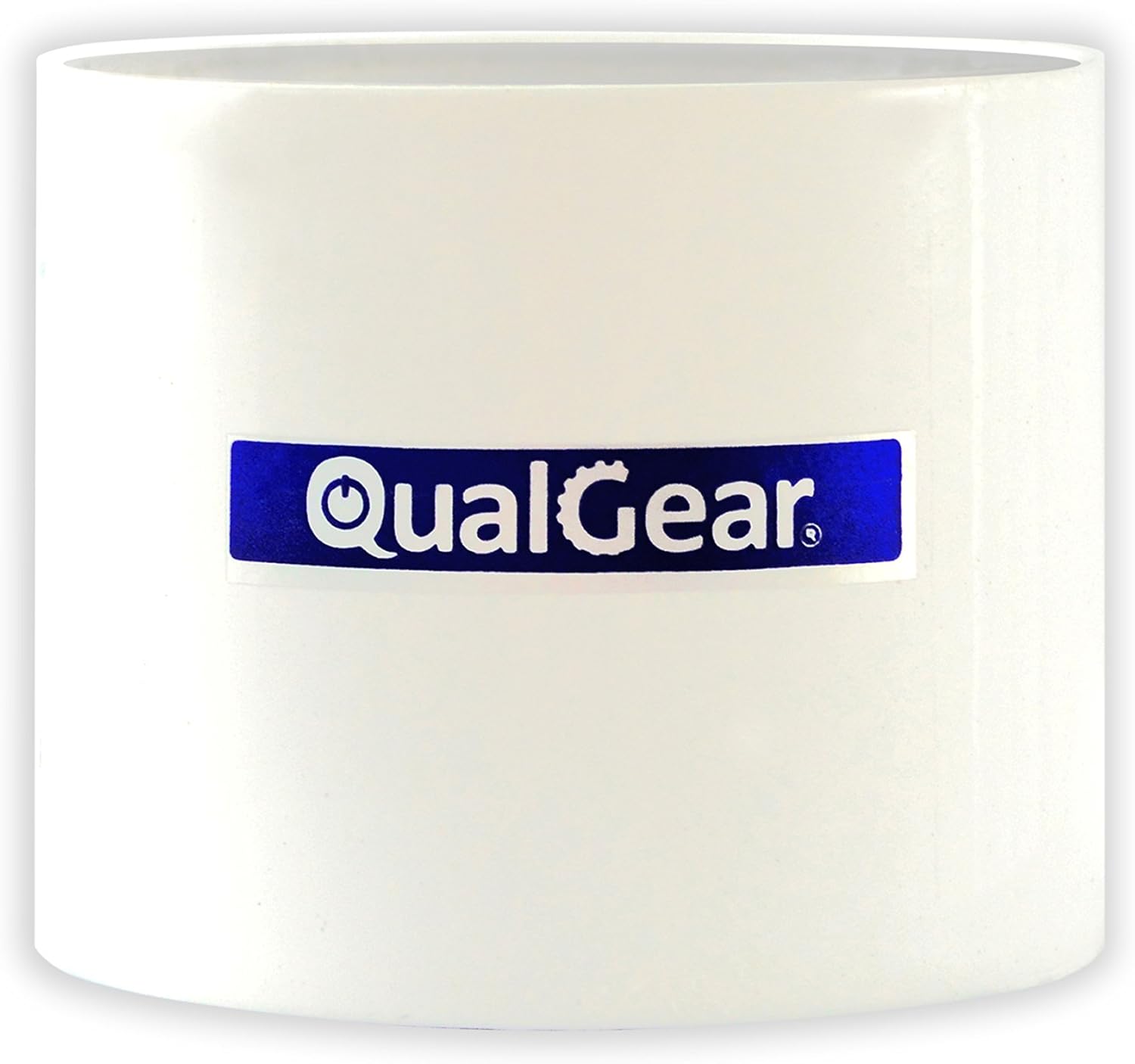 QualGear QG-PRO-PM-1FT-B Pro-AV. Tubo roscado Npt de 3.8 cm, accesorio para proyector de 0.3 m de longitud, Blanco