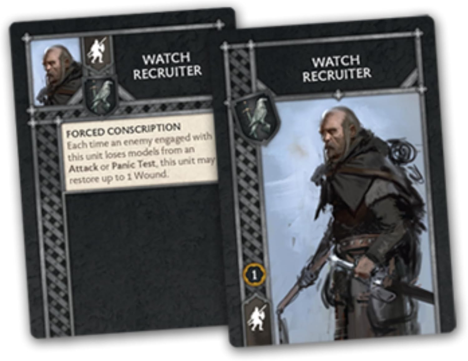 CMON Caja de unidad de reclutas de mesa en miniatura de Canción de Hielo y Fuego – Levanta los rangos de tu ejército! Juego de estrategia para