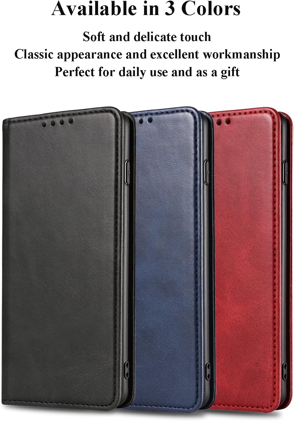 Keihok Funda de cuero diseñada para Moto G Stylus 5G 2023, funda tipo cartera para Moto G Stylus 5G 2023 con ranuras para tarjetas y soporte