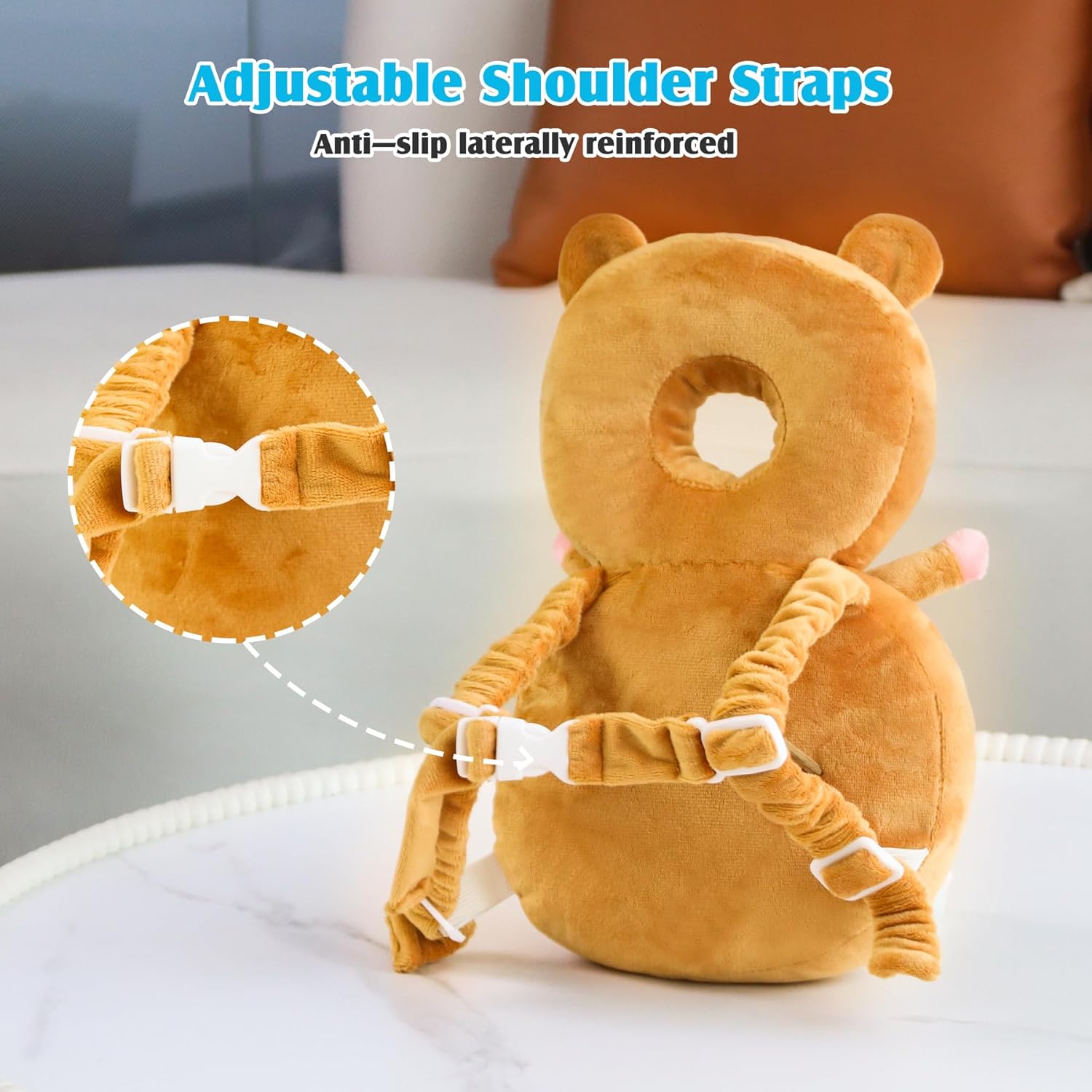 Mochila protectora para la cabeza del bebé, productos de seguridad para bebés, protección de la cabeza del bebé para gatear y caminar